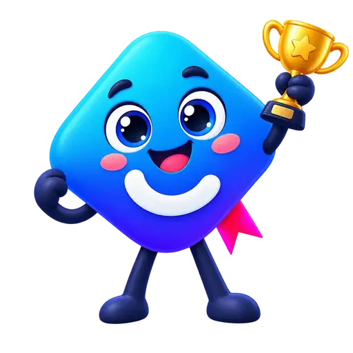 Clarvo mascot celebrating progress